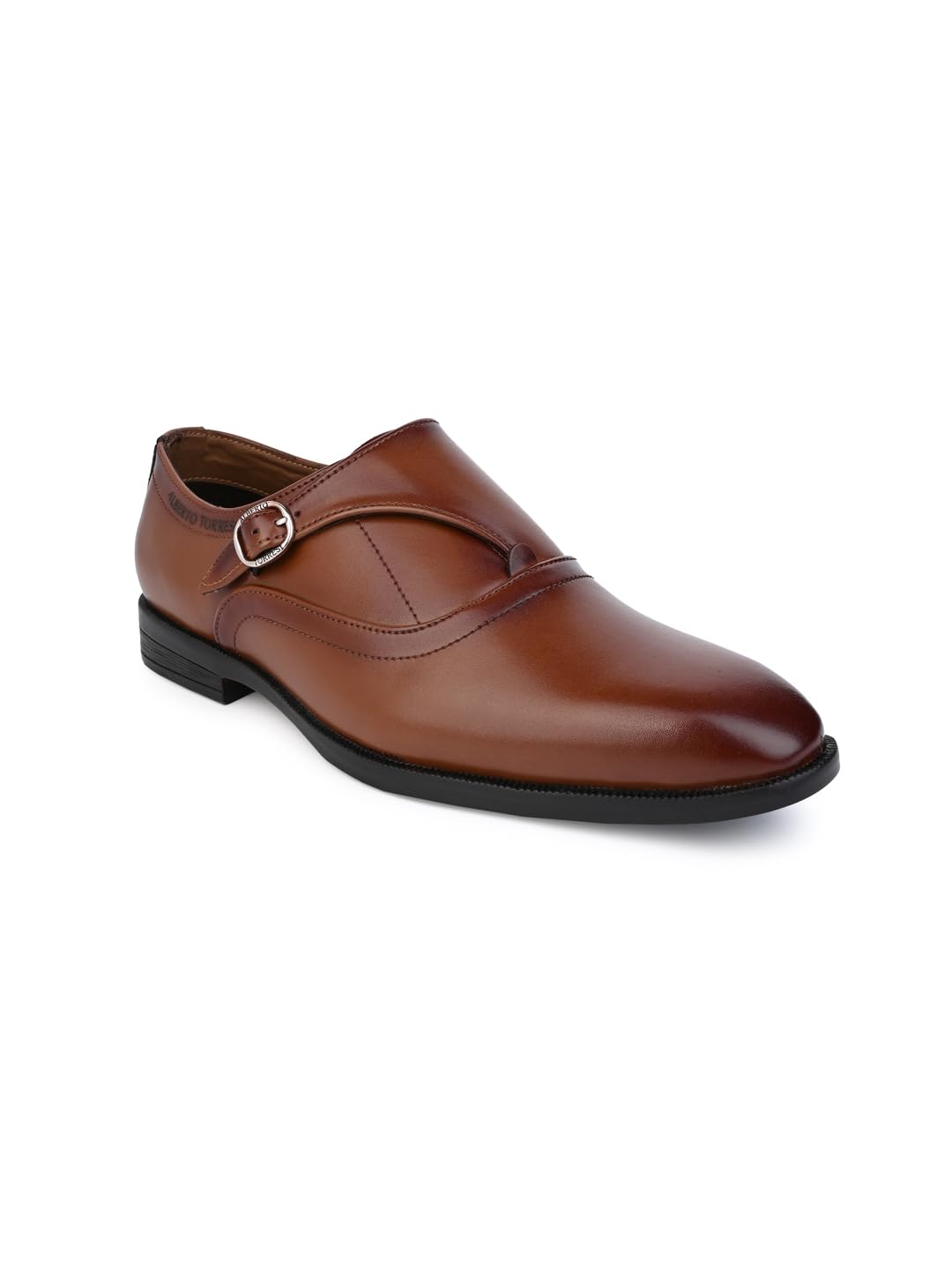 ALBERTO TORRESI Classic Monk Formal Shoes for Men Synthetic with Buckle Closure Handcrafted Elegant and Durable Perfect for Business Attire - TAN - 11 UK/India (B09WMP5KJC) Amazon Price History, Amazon Price Tracker