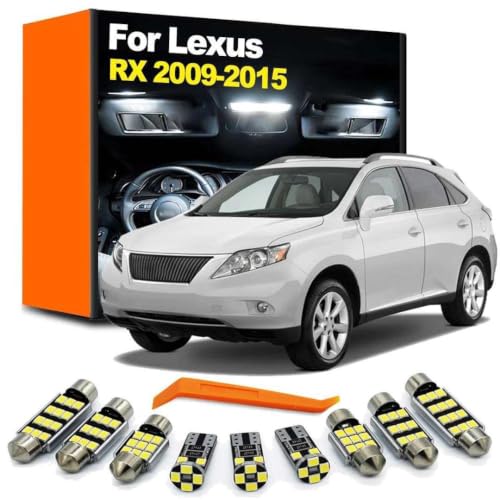Kit LED interior para Lexus RX: olvida la luz tenue con esta iluminación blanca y brillante