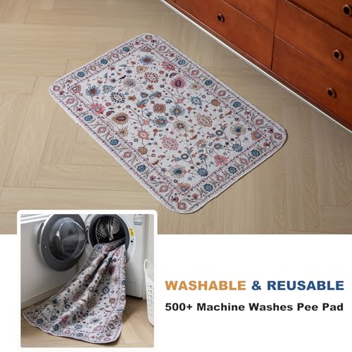 Tapis de propreté lavable pour l'éducation des chiots à la maison - 3