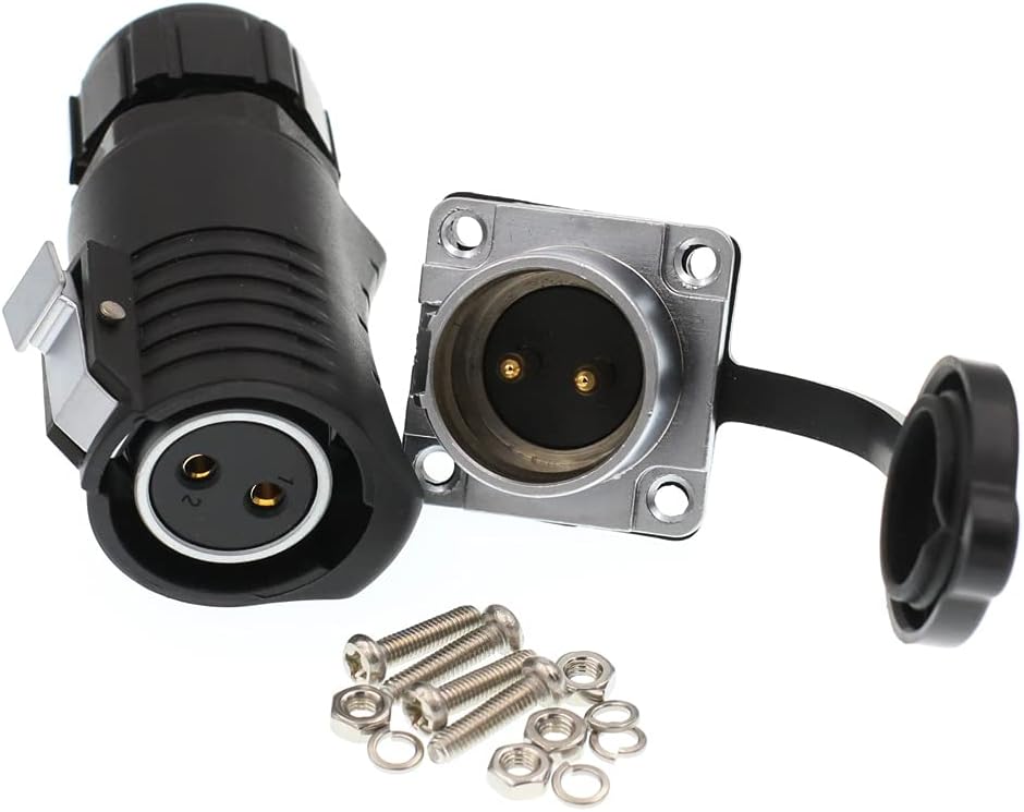 Eonvic LP20 屋外の防水コネクター 2 Pin 力 Furrion のための産業円のコネクター、グランド・デザイン、Forrest の川 RV の太陽左舷に取って下さい