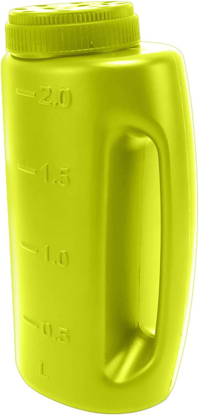 Handheld Fertilizer Spreader for Efficient Crop Spreading and Seed Sowing in Gardens Red Robust Design for Versatile Farming and Gardening Applications (Green)
