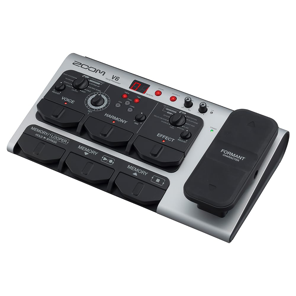 配信機器・PA機器・レコーディング機器 zoom v6 sp vocal processor ZOOM V6-SP Vocal Processor Package ボーカルプロセッサー