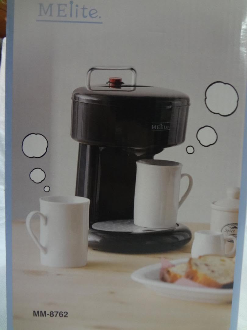 Amazon | メリートMELite 2カップコーヒーメーカー MM-8762 （ブラック