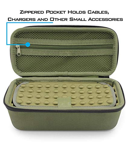 Image of CASEMATIX Case Compatible with Midland 2 Way Radio, Cobra Handheld, Uniden Handheld CB Radio and More - Portable Travel Case Only (Pack of 2)
