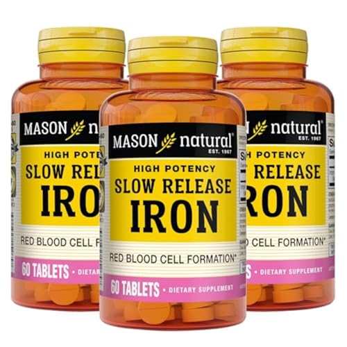 Mason Natural Slow Release Iron Tablets