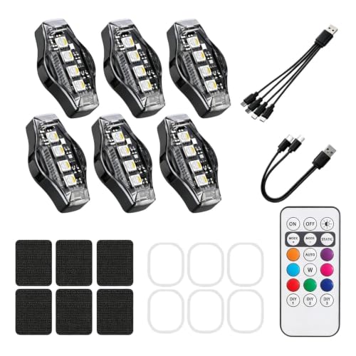 Luces estroboscópicas para coche: evite accidentes con control inalámbrico LED