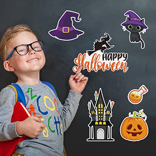 Whaline W5190 16Pcs Halloween Refrigerator Magnets Cute Trick Or Treat Decorative Fridge Magnetic Stickers Happy Halloween Garage Magnet thumb #5