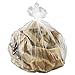 Jaguar Plastics Commercial Can Liner, 17 x 18, 4-Gallon, 6 Micron, Clear, 40/Roll