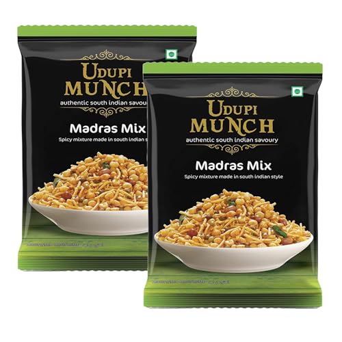 Image of Chheda's - Udupi Munch Madras Mix - Spicy Mixture Made in South Indian Style (300g Pack of 2)