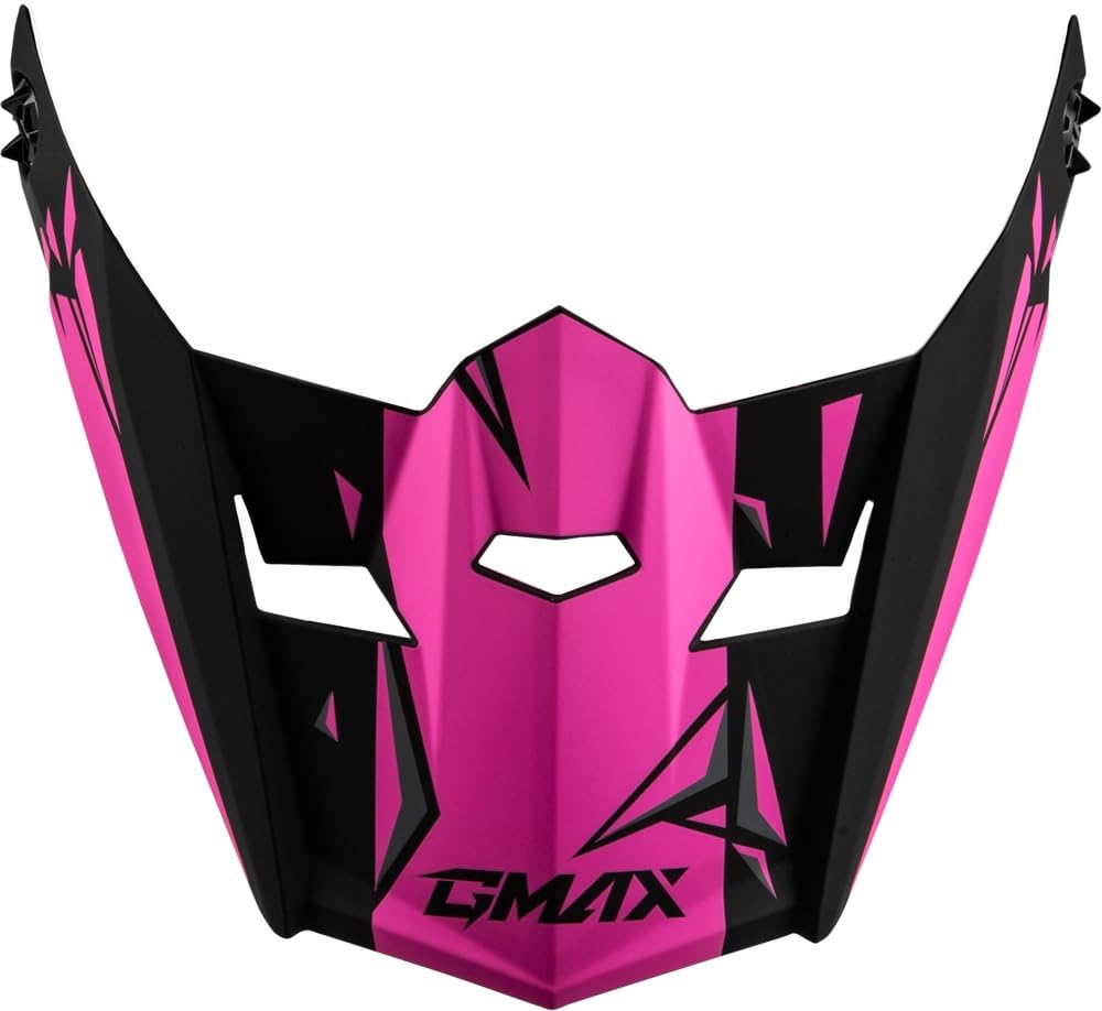 Gmax G0466172 Youth Mx-46Y Unstable Visor Matte Black/Pink Ys-Yl