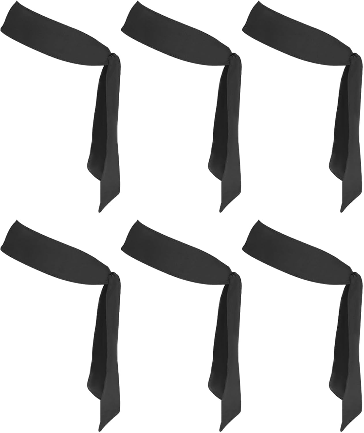 PATIKIL Head Ties Headbands, Ninja Karate Headband Adjustable Sports Tie Sweat Wicking Workout Head Band