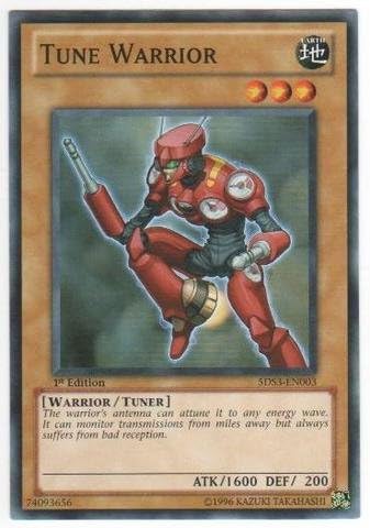 Tune Warrior (5DS3-EN003) - Starter Deck: Duelist Toolbox - 1st Edition - Common