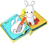 Quiet Book 9 Themes - Ultra Soft Baby Books Touch and Feel Cloth Book, 3D Books Fabric Activity for Babies /Toddlers, Learning to Sensory Book、Identify Skill Boys and Girls, Busy Book