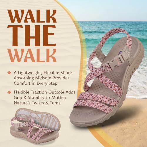 Image of Skechers Women's Reggae - Adore You | Outdoor Sandals