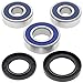 New All Balls Rear Wheel Bearing Kit 25-1280 for Kawasaki EN 450 A 454 LTD 1985 1986 1987 1988 1989 1990 85 86 87 88 89 90, KZ 400 S 1975 1976 1977 75 76 77, KE 250 1977 1978 1979 77 78 79