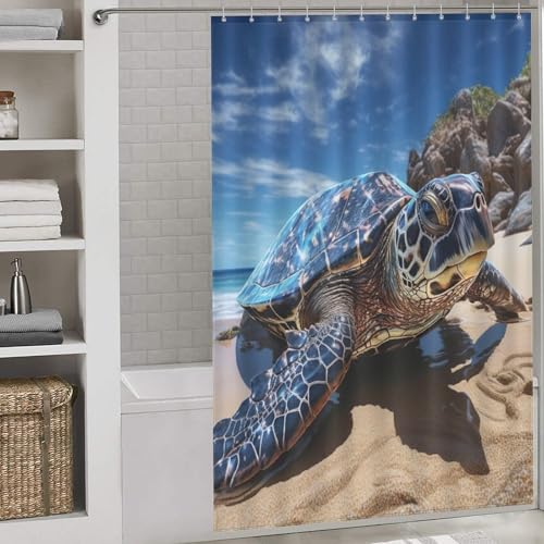 Rideau de douche polyester rideaux douche lavable 152x183cm