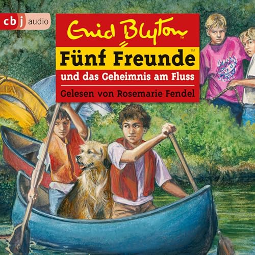 Page de couverture de F&uuml;nf Freunde und das Geheimnis am Fluss