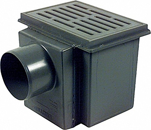 Kellerablauf 150x220mm DN 100 - 3° geneigt waagerecht