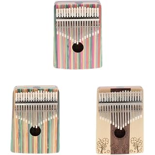 Générique Mini Doigt Kalimba Pouce Piano Kalimba 17 Touches Pouce Piano Bois Mbrimba Doigt Percussion Débutant Et Joueur… - Les Beatles, Paul McCartney, John Lennon, RIngo Starr, George Harrison Générique Mini Doigt Kalimba Pouce Piano Kalimba 17 Touches Pouce Piano Bois Mbrimba Doigt Percussion Débutant Et Joueur… – Image 2