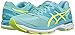 ASICS Women's Gt-2000 4 Running Shoe, Aruba Blue/Safety Yellow/Aquarium, 9 M US