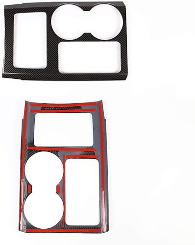 Miniatura 6 de JeCar Para F150 Panel de Cambio de Cambios de Control Central Cubierta Decoración Marco Ajuste para Ford F150 Raptor 2009-2014 Accesorios