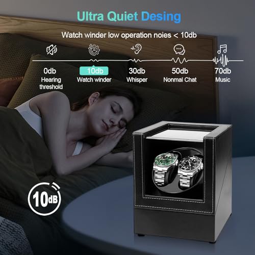 image for Anyasun Watch Winder for Automatic Watches,Automatic Watch Winder Box,