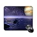 Produktbild Mauspad Alien Planet Sky Gummi Quadratische Mauspad Anti-Rutsch-Desktop-Notebook Mauspad Matte zum Arbeiten und Spielen