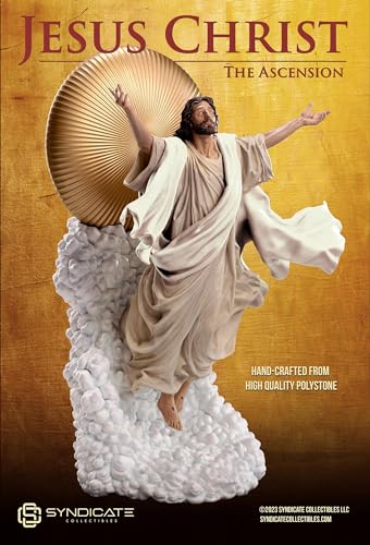 Estatua Premium de Jesús en Ascensión 1:4 Escala miniatura 5