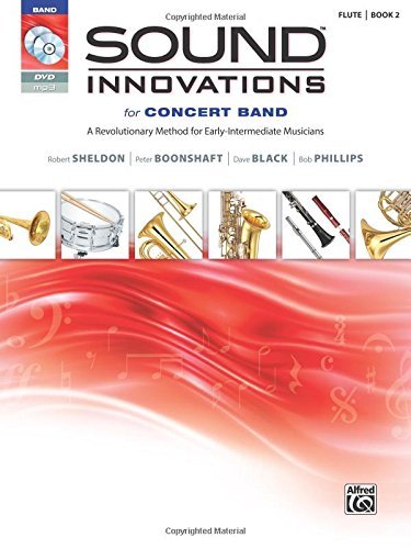 Méthode Flûte Sound Innovations Book 2 Concert Band Partition Flûte Traversière CD DVD