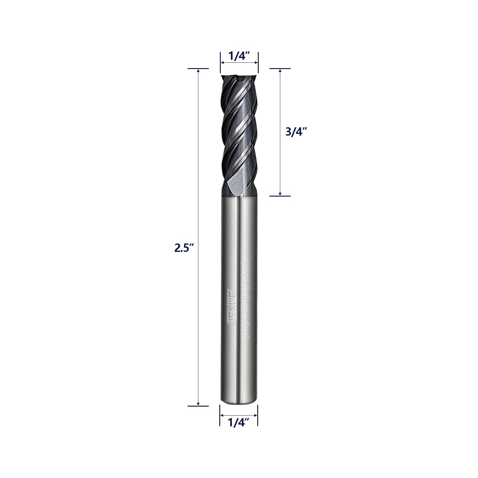 Carbide End Mill - Steel Cutting Tool -4 Carbide End Mill - Steel Cutting Tool -4