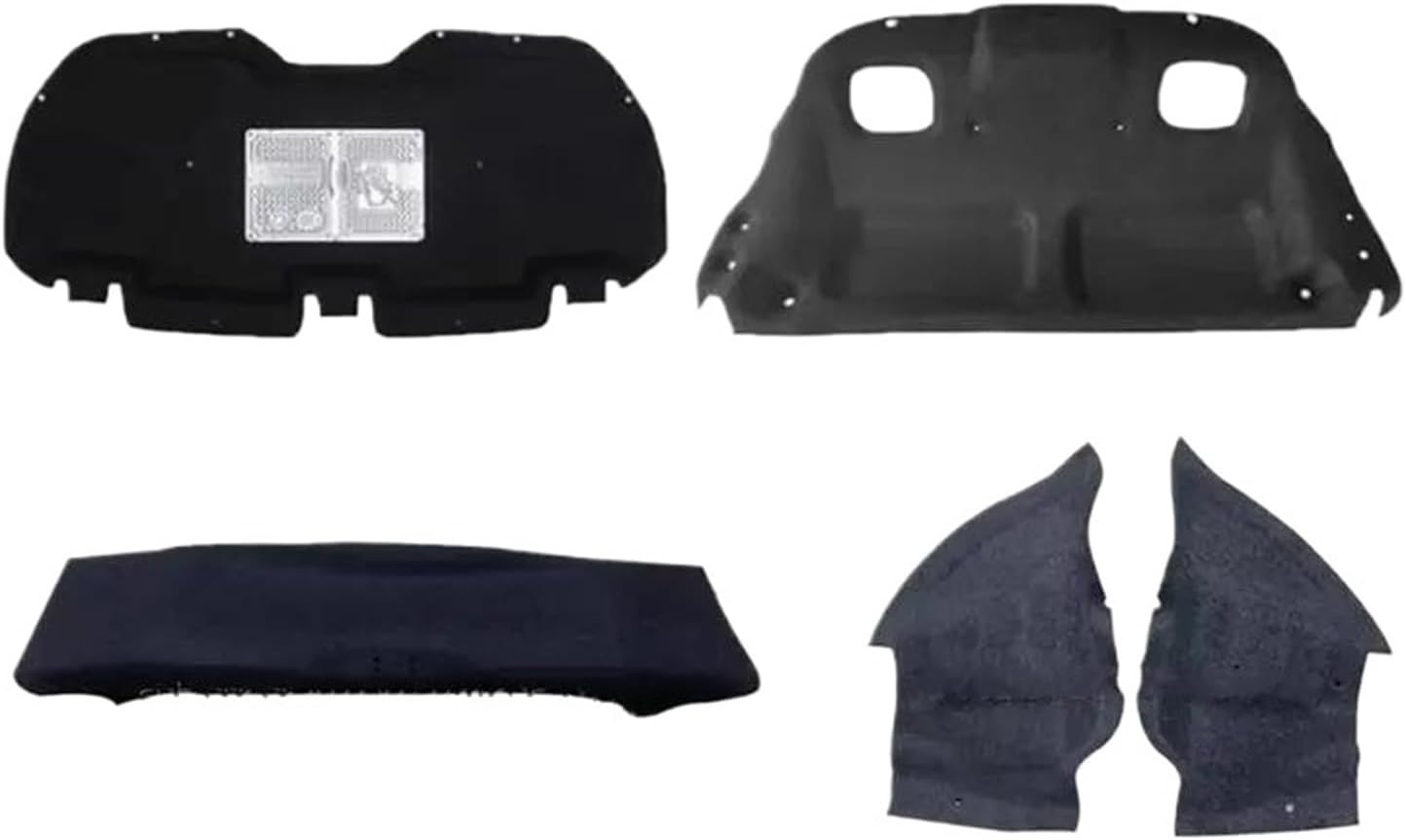 Heat Insulation Pad for Citroen for C-Elysee 2014-2018 Engine Noise Insulation Cotton Insulation Cotton Trunk Lid Automobile Insulation
