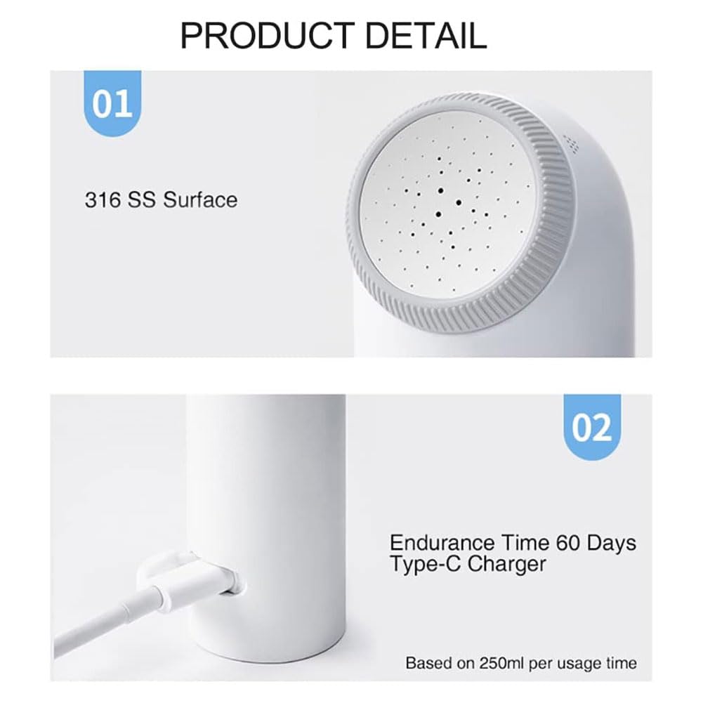 Przenośny bidet USB akumulator podróżny opryskiwacz - elektryczny mini ręczny bidet osobisty dla kobiet mężczyzn czyszczenie higieniczne - 4 tryby, butelka 400 ml