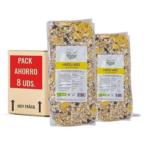 ECO SALIM - MUESLI BASE BIO PACK 8 UDS.