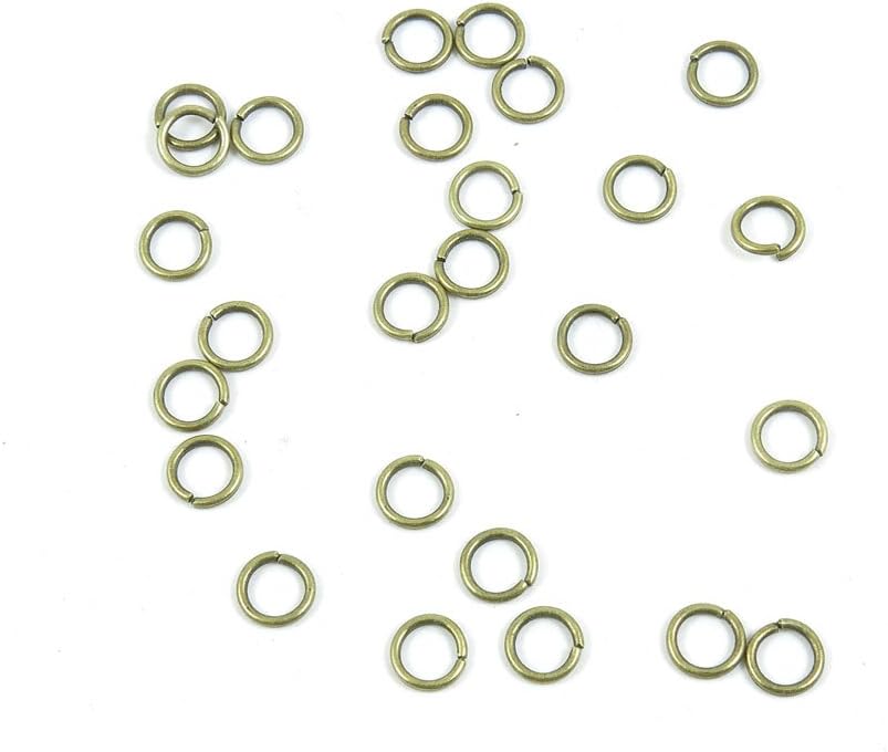 35100 Pieces Jewelry Making Charms Findings Antique Bronze Brass Fashion Jewellery Wholesale Supplies Pendant Lots Bulk Supply M2EY8 Jump Rings 6mm