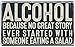 Vintage Wall Decor w/ Funny Quote, Unique Metal Wall Decor for Home, Bar, Diner, Pub, or Man Cave 9"x12" Metal Signs, Fun Kitchen Decor, Unique Drinking Sign, Funny Bar Signs, Vintage Kitchen Signs
