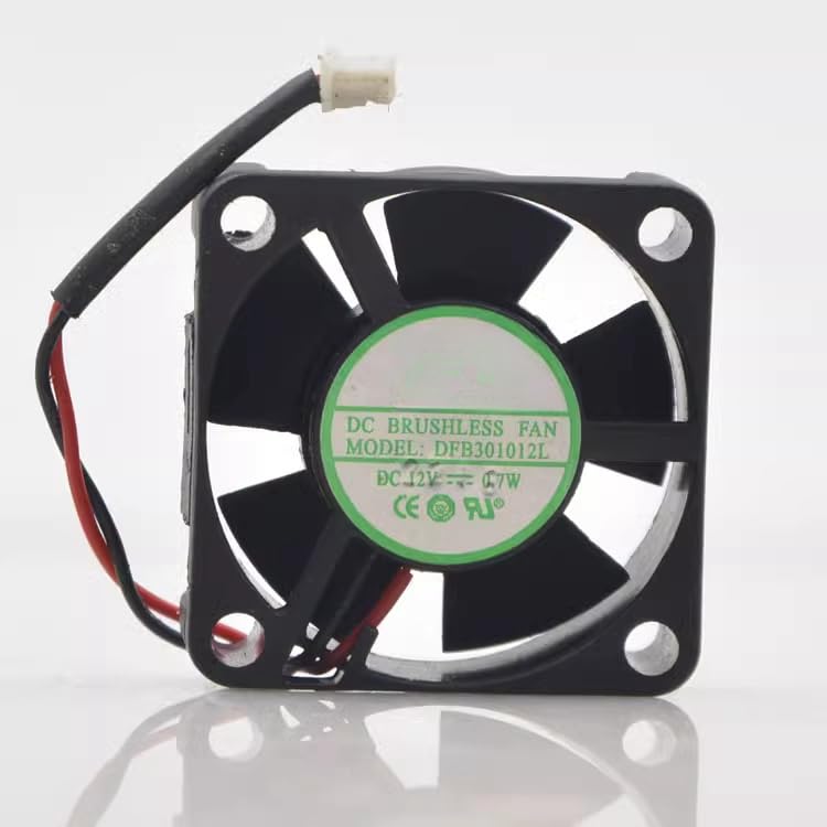 LSGDCTI for Yonglin 3cm 12v 0.7w 3010 DFB301012L Graphics Card Notebook Ultra-Thin Ultra Quiet Fan