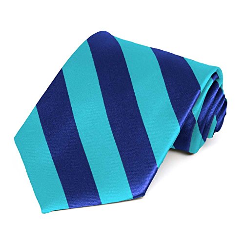 Image of tiemart Men's Striped Tie Standard Length