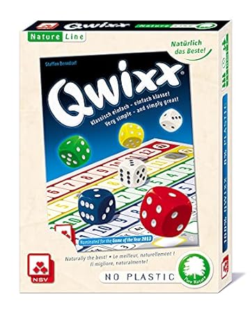 QWIXX - Natureline - plastikfreies & nachhaltiges Würfelspiel