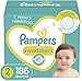 Diapers Size 2, 186 Count - Pampers Swaddlers Disposable Baby Diapers, ONE MONTH SUPPLY