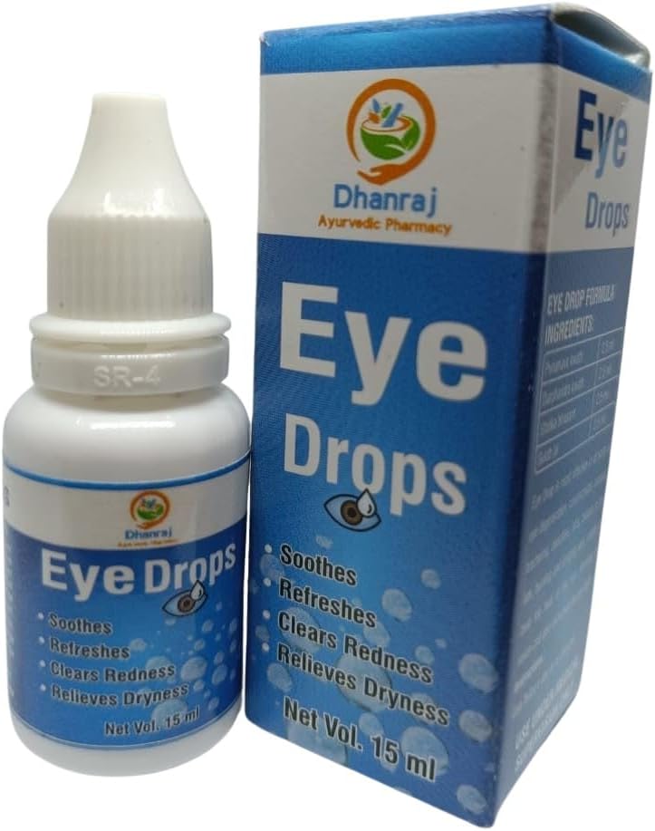 Natural Eye Drop Soothes, Refreshes, Clears Redness, Relieves Dryness 15 ml each Pack of 1