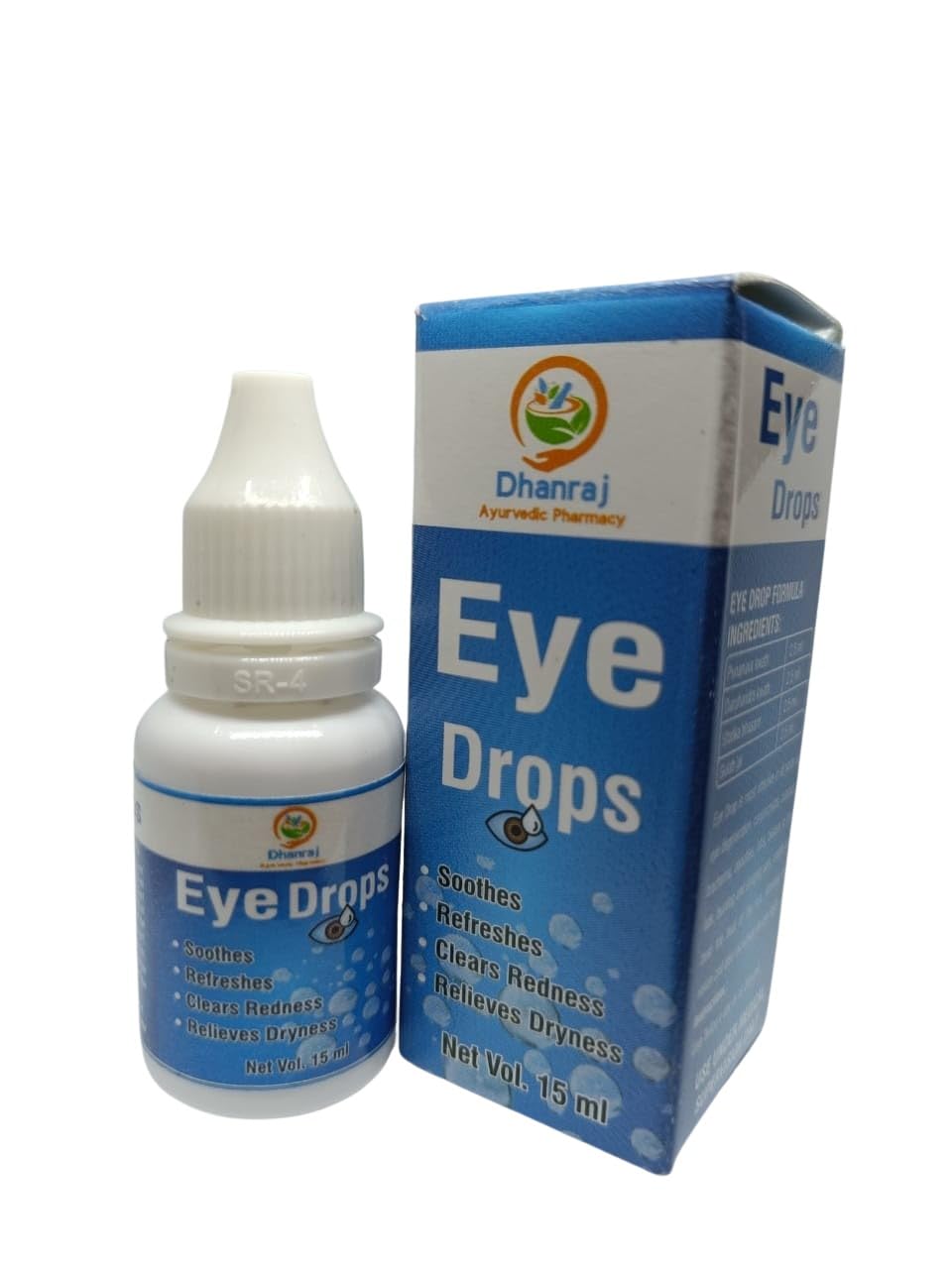 Natural Eye Drop Soothes, Refreshes, Clears Redness, Relieves Dryness 15 ml each Pack of 1