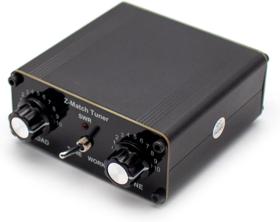 iDili Manual Tuner Antenna 5W Tuner 3-28 MHZ Antenna Tuner HAM QRP Z-match