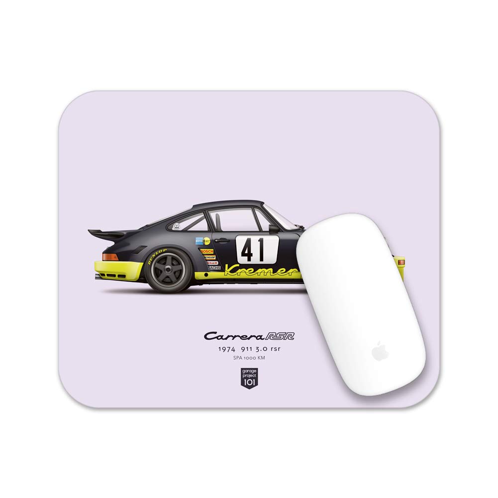 GarageProject1011974 Classic 911 Carrera 3.0 RSR (Spa 1000 km) Illustration Mouse Pad