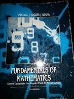 Fundamental of Mathematics Los Angeles Trade Tech Edition 1133620957 Book Cover