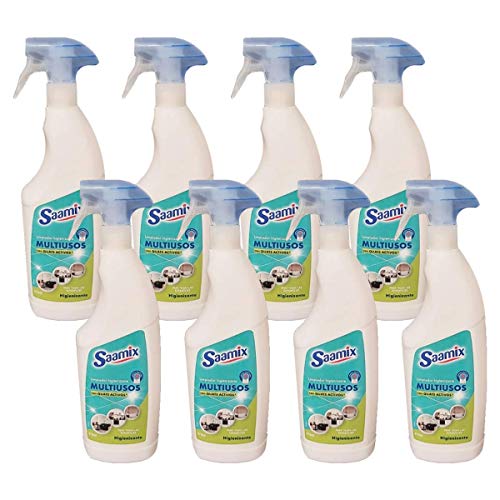 MULTIUSOS LIMPIADOR HIGIENIZANTE SAAMIX CAJA 8U X 970 ML PULVERIZADOR Cover