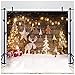 AIIKES 8x8FT Fotografia di Natale Sfondo Decorazione albero di Natale Sfondo Baby Xmas Foto Sfondo Festa di famiglia Sfondo Fotografia in studio Sfondo 10-822