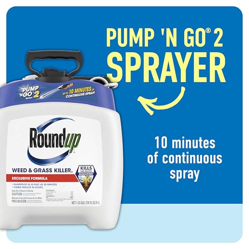 Roundup Weed & Grass Killer4 with Pump 'N Go 2 Sprayer, 1.33 gal. - image 5