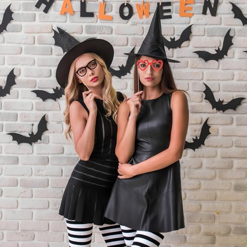 Halloween Striped Tights, High Waist Striped Leggings Stocking, Women’s Fancy Dress Tight, Halloween Costumes for Women Girls Ladies Witch Cosplay, Fancy Dress Costume Accessories (Black and white) - Image 6