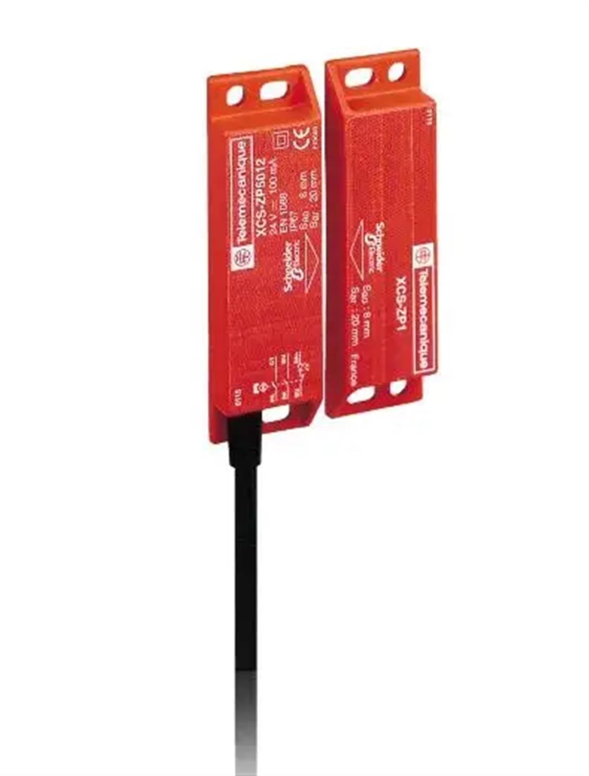 Interruptor magnético codificado XCSDMP7002-2 NC + 1 NA - 1 NC Escalonado - 2 m