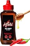 Hochi Hot Honey - Extra Hot | Canada's Hot Honey | Spicy Honey | Sweet Heat | Certified Kosher | Drizzle it on pizza, roasted veggies, potatoes, chicken, fish, charcuterie, and more! (500g, Extra Hot)